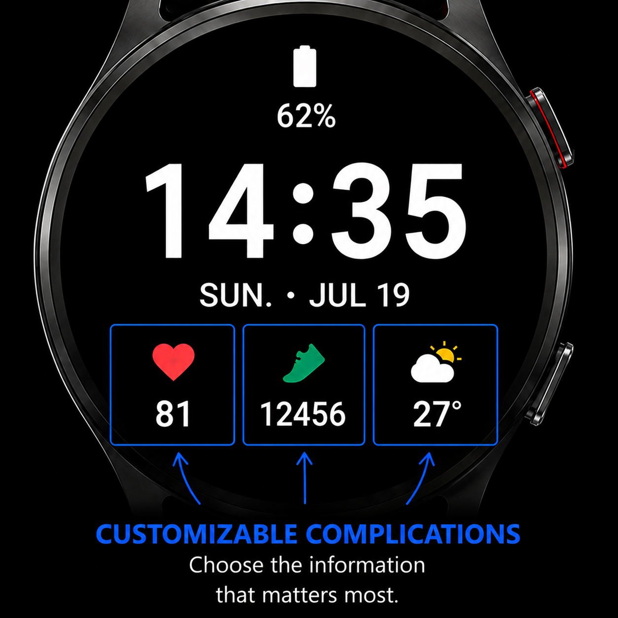 CV01 Essential alternate watch face