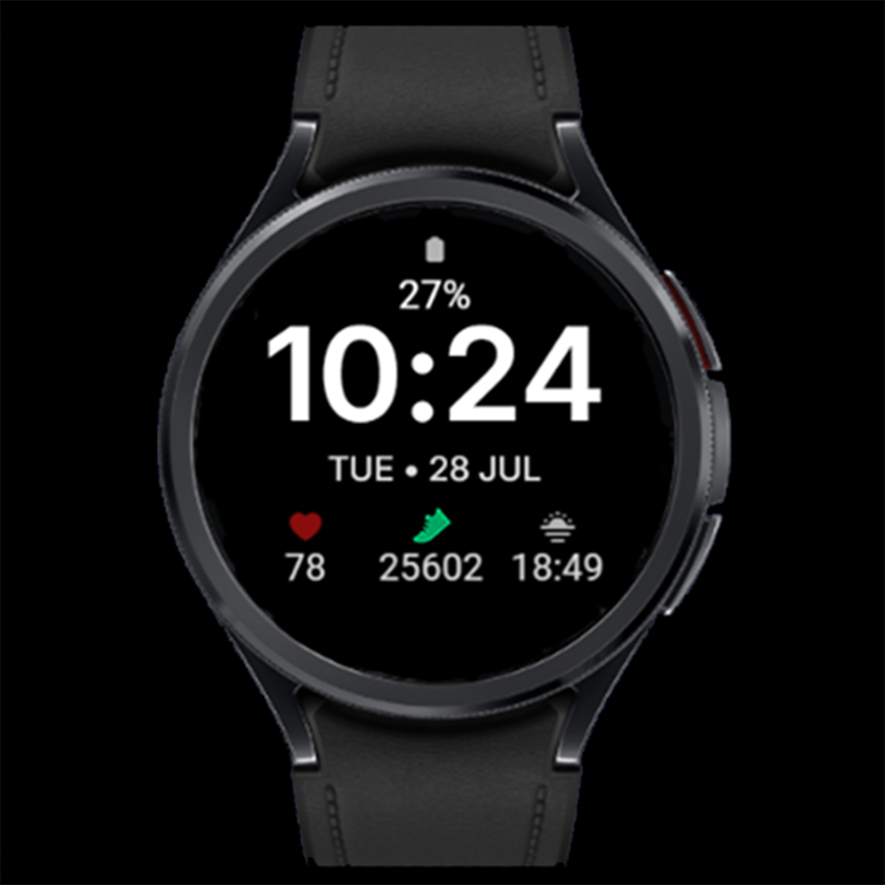 CV01 Essential main watch face