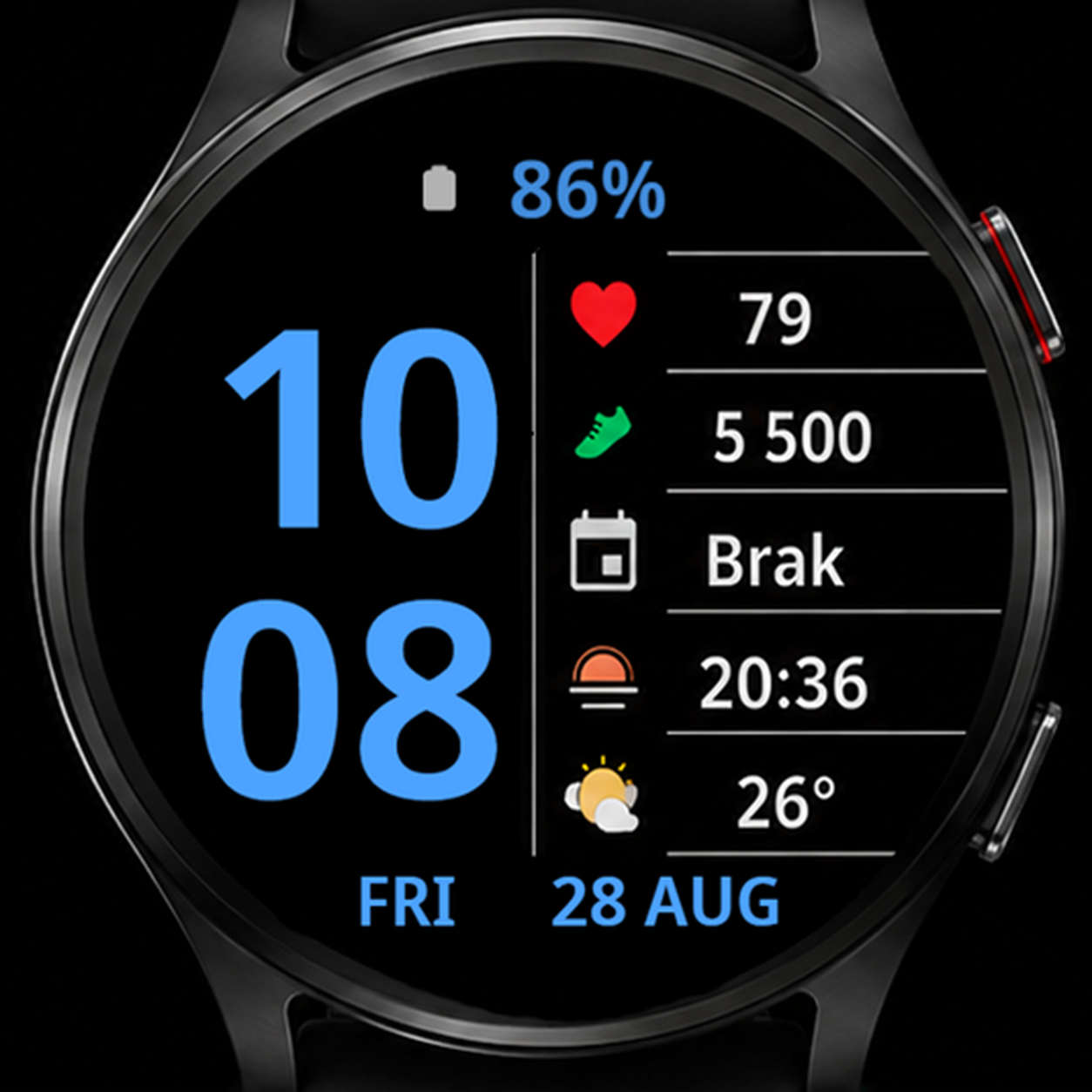 CV02 Split Max blue color theme