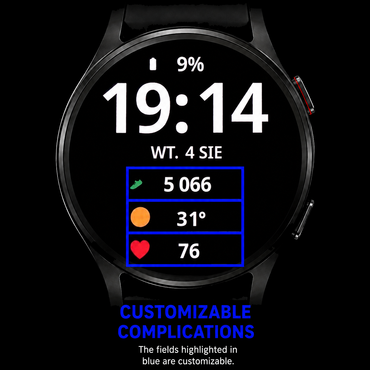 CV03 Split Focus customizable complications