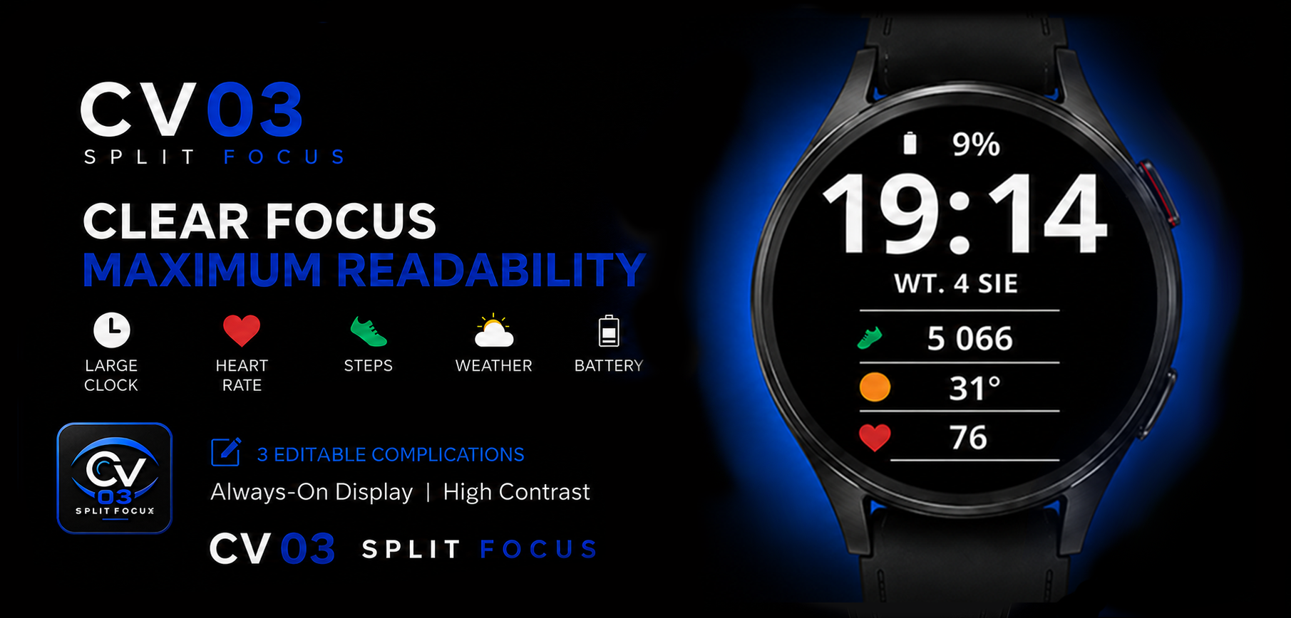 CV03 Split Focus promotional graphic