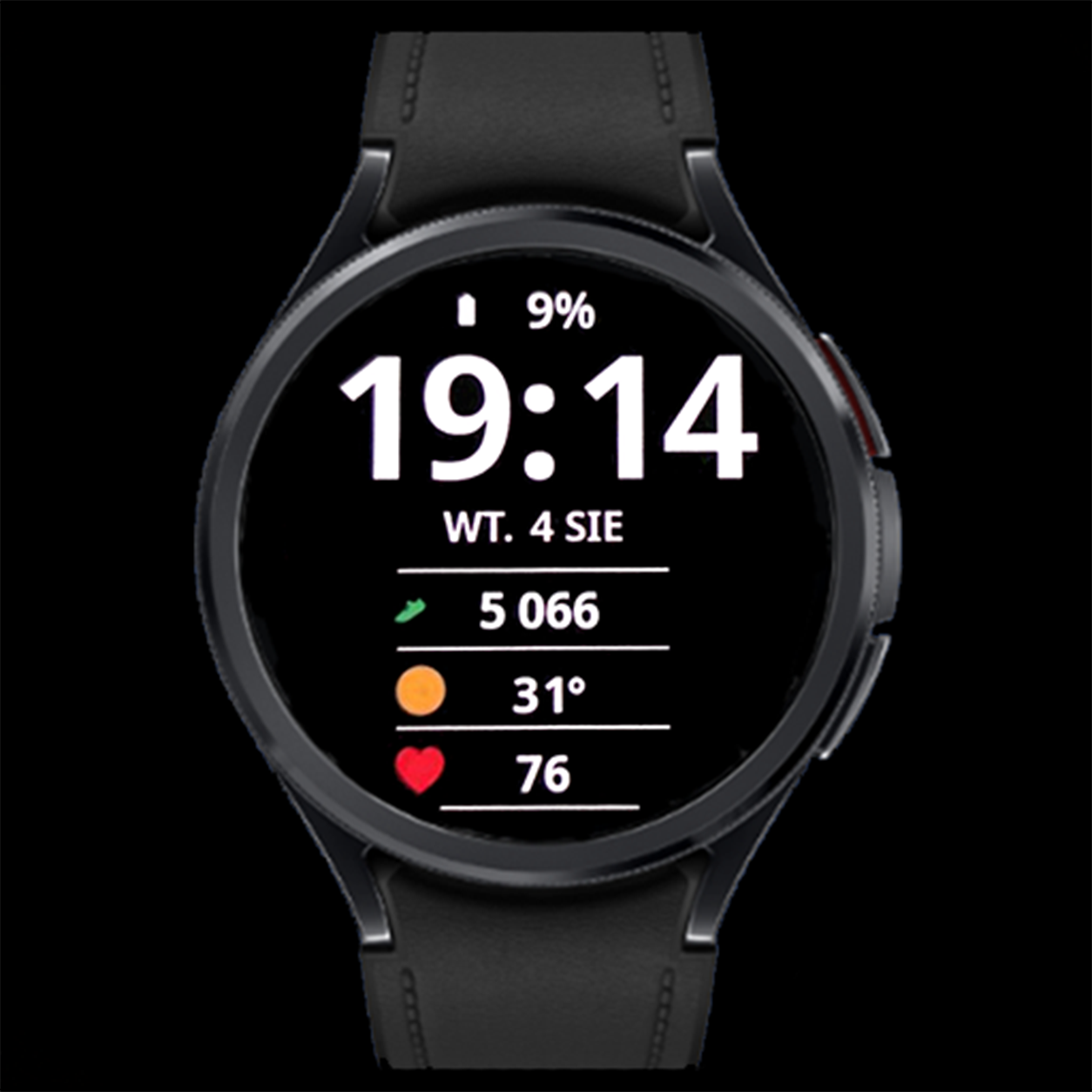 CV03 Split Focus main watch face