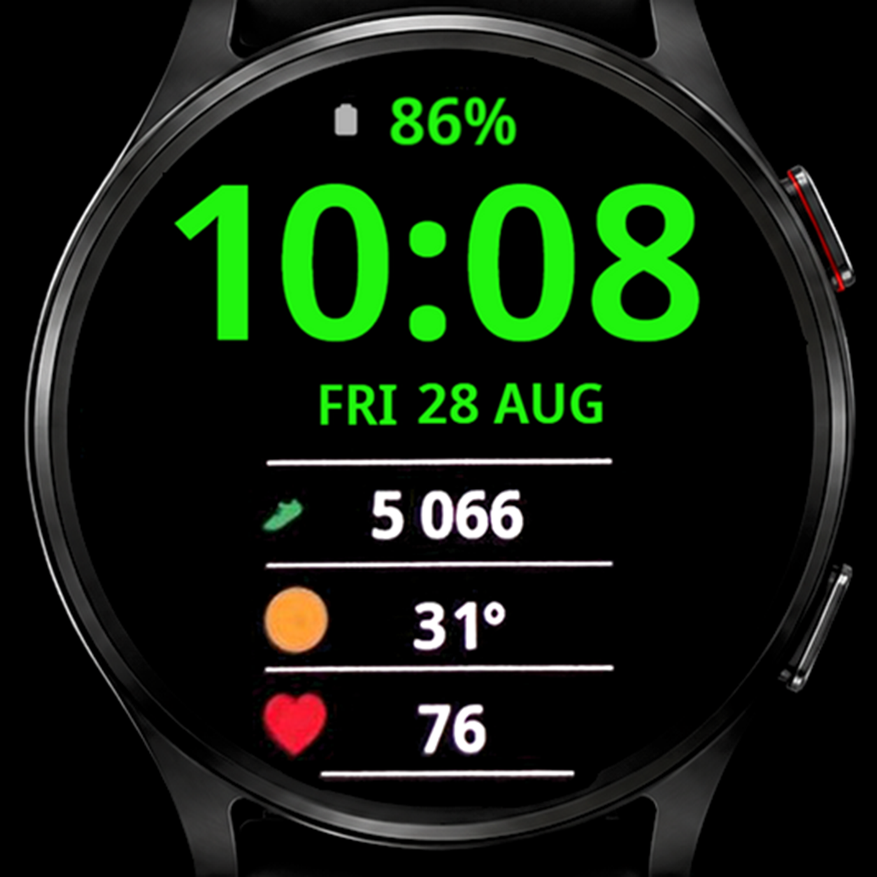 CV03 Split Focus green color theme