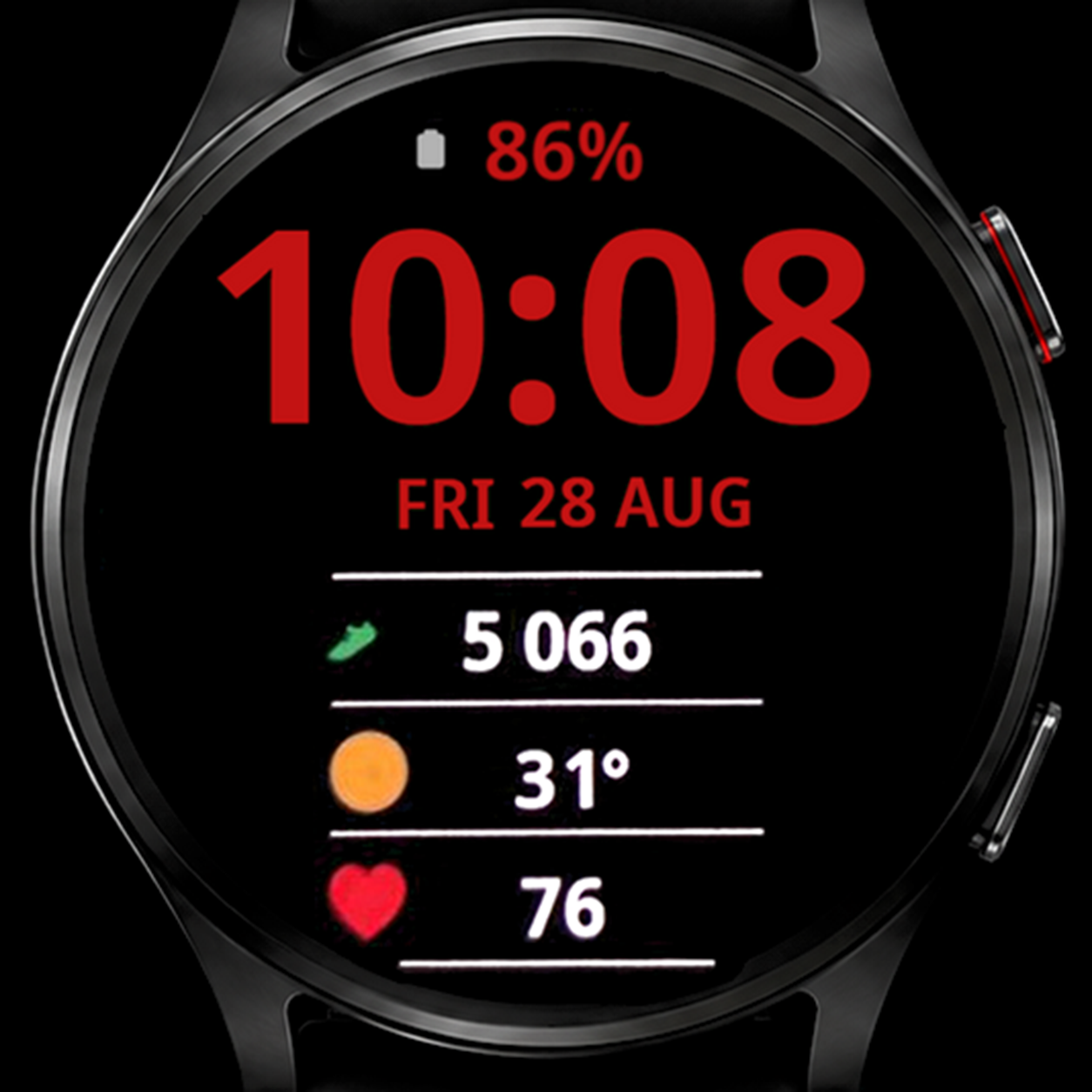 CV03 Split Focus red color theme