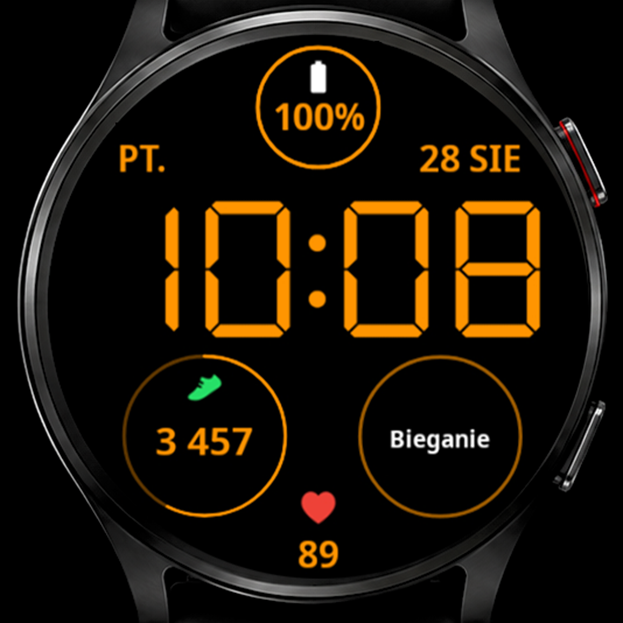 CV04 Orbit orange color theme