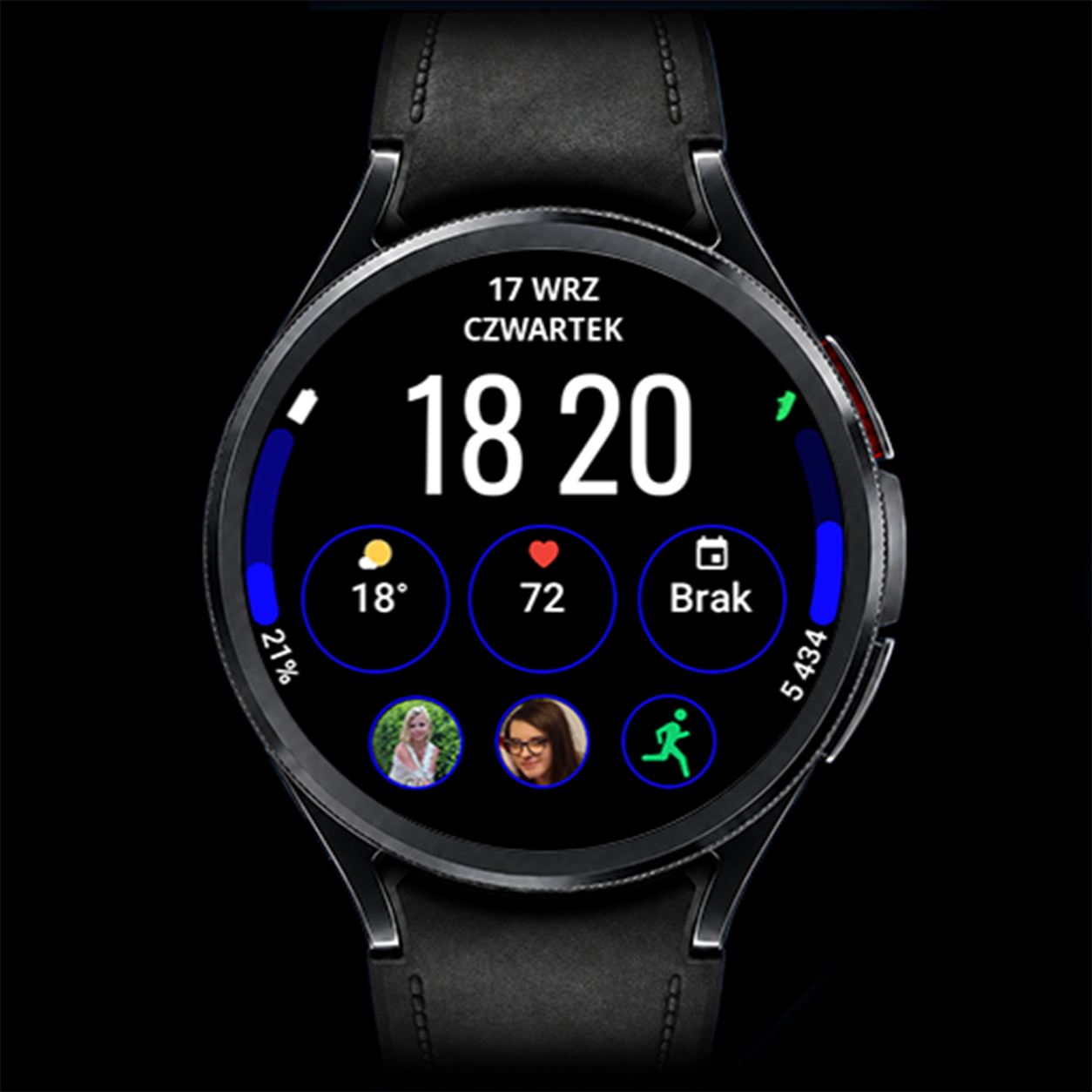 CV06 Side main watch face
