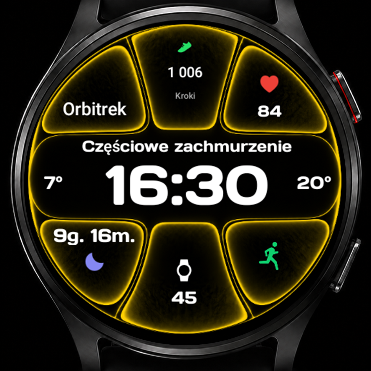 CV07 Glow yellow color theme